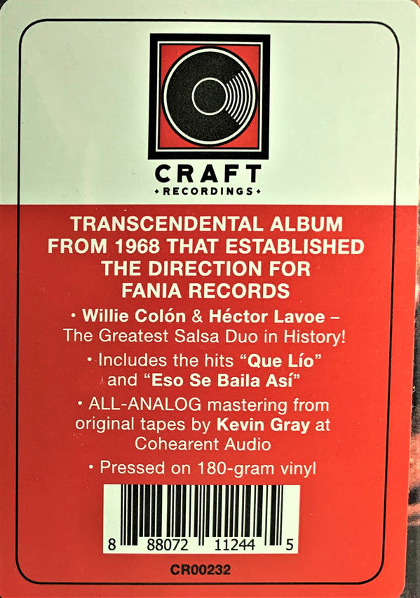 WILLIE COLON - THE HUSTLER VINYL