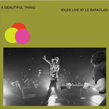 IDLES - A BEAUTIFUL THING: LIVE AT BATACLAN (2LP GREEN COLOURED) VINYL