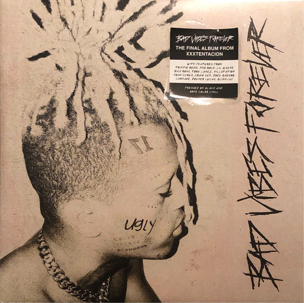 XXXTENTACION - BAD VIBES FOREVER (BONE/BLACK COLOURED 2LP) VINYL