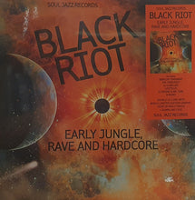 Load image into Gallery viewer, VARIOUS - BLACK RIOT: EARLY JUNGLE, RAVE &amp; HARDCORE (2LP) VINYL
