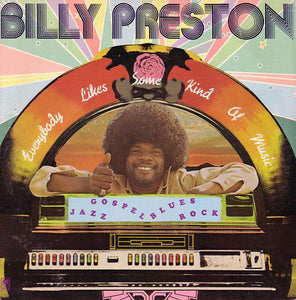 BILLY PRESTON - EVERYBODY LIKES SOME KIND OF MUSIC (USED VINYL 1973 JAPAN M-/M-)