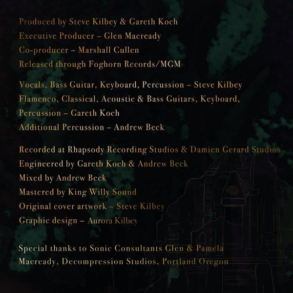 STEVE KILBEY &ŒæGARETH KOCH - SONGS FROM ANOTHER LIFE: MUSIC OF ANTIQUITY CD