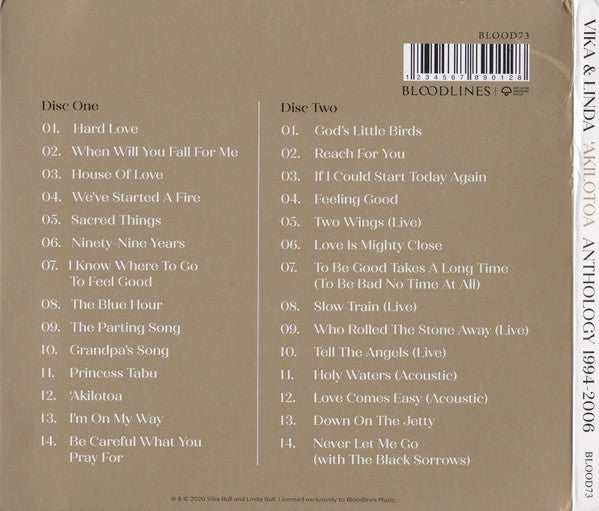 VIKA & LINDA - AKILOTOA: ANTHOLOGY 1994-2006 2CD