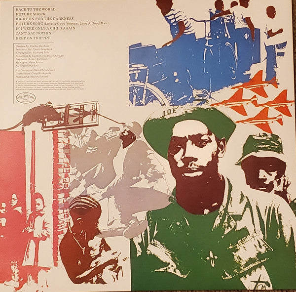CURTIS MAYFIELD - BACK TO THE WORLD VINYL