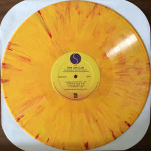 TOM TOM CLUB - TOM TOM CLUB (RED/ORANGE SPLATTER COLOURED) VINYL