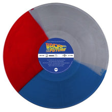 Load image into Gallery viewer, VARIOUS - BACK TO THE FUTURE SOUNDTRACK (TRI-COLOURED) VINYL
