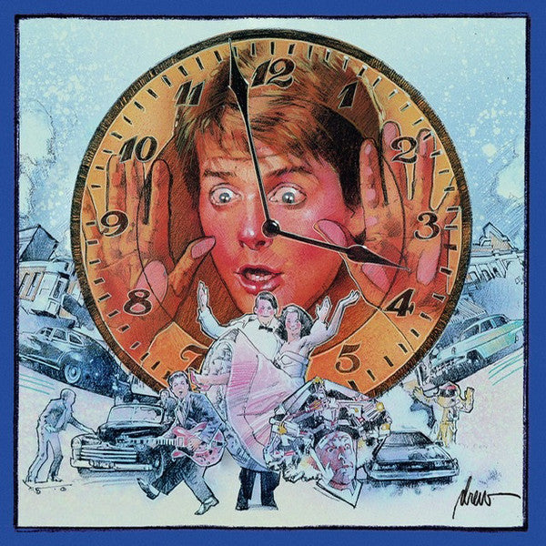 VARIOUS - BACK TO THE FUTURE SOUNDTRACK (TRI-COLOURED) VINYL