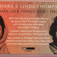 RICHARD & LINDA THOMPSON - HARD LUCK STORIES (8CD) CD BOX SET