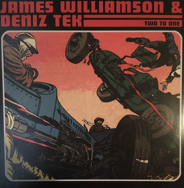 JAMES WILLIAMSON & DENIZ TEK - TWO TO ONE (YELLOW COLOURED) VINYL