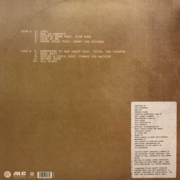 FREDDIE GIBBS & THE ALCHEMIST - ALFREDO VINYL