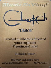 Load image into Gallery viewer, CLUTCH - CLUTCH (TRANSLUCENT COLOURED) VINYL
