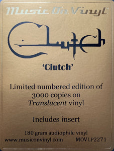 CLUTCH - CLUTCH (TRANSLUCENT COLOURED) VINYL