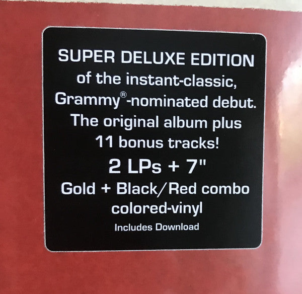 BLACK PUMAS - BLACK PUMAS (GOLD/BLACK/RED COLOURED 2LP+7") VINYL