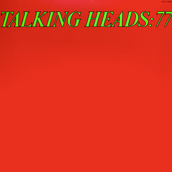 TALKING HEADS - 77 (GREEN COLOURED) VINYL