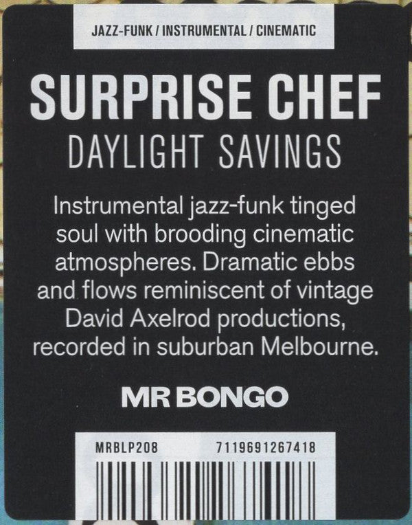SURPRISE CHEF - DAYLIGHT SAVINGS VINYL