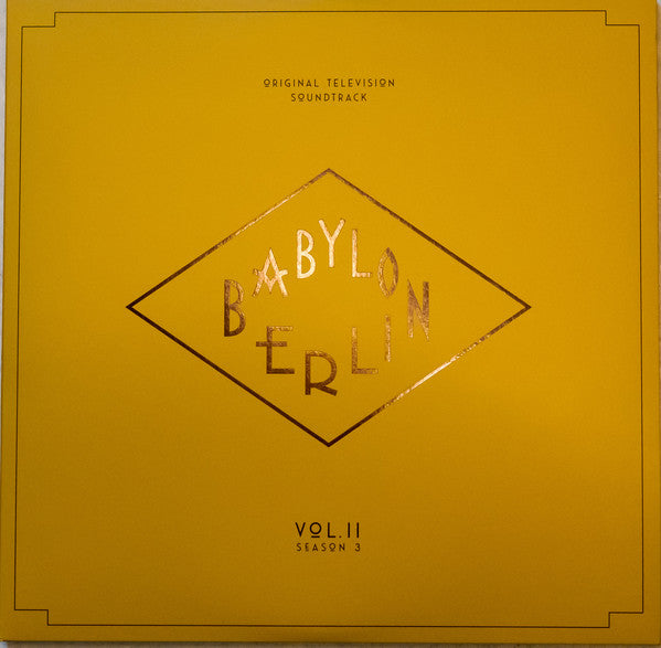 VARIOUS - BABYLON BERLIN VOL. II SEASON 3 (2LP) SOUNDTRACK VINYL