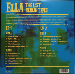 ELLA FITZGERALD - THE LOST BERLIN TAPES (2LP) VINYL