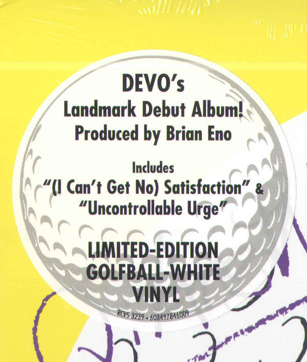 DEVO - Q: ARE WE NOT MEN? A: WE ARE DEVO! (WHITE COLOURED) VINYL