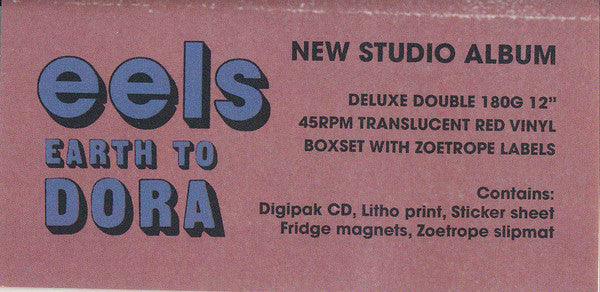 EELS - EARTH TO DORA (2LP/CD RED COLOURED) BOX SET