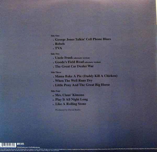 DRIVE-BY TRUCKERS - THE FINE PRINT: A COLLECTION OF ODDITIES AND RARITIES 2003-2008 (2LP COLOURED) VINYL
