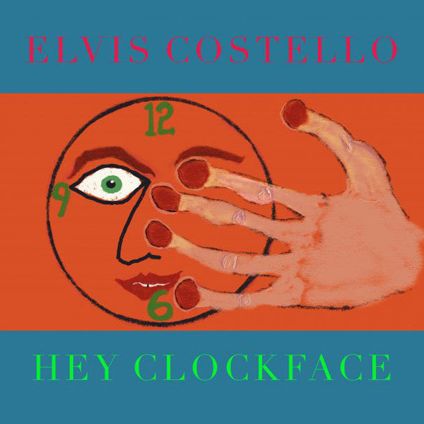 ELVIS COSTELLO - HEY CLOCKFACE (2LP RED COLOURED) VINYL