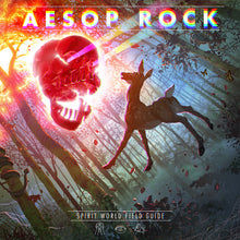 Load image into Gallery viewer, AESOP ROCK - SPIRIT WORLD FIELD GUIDE (2LP CLEAR COLOURED) VINYL

