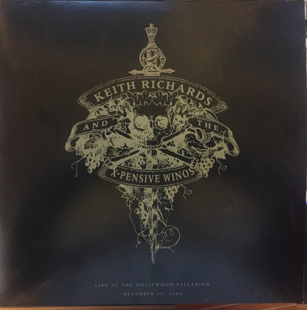 KEITH RICHARDS & THE X-PENSIVE WINOS - LIVE AT THE HOLLYWOOD PALLADIUM (2LP) (RED COLOURED) VINYL