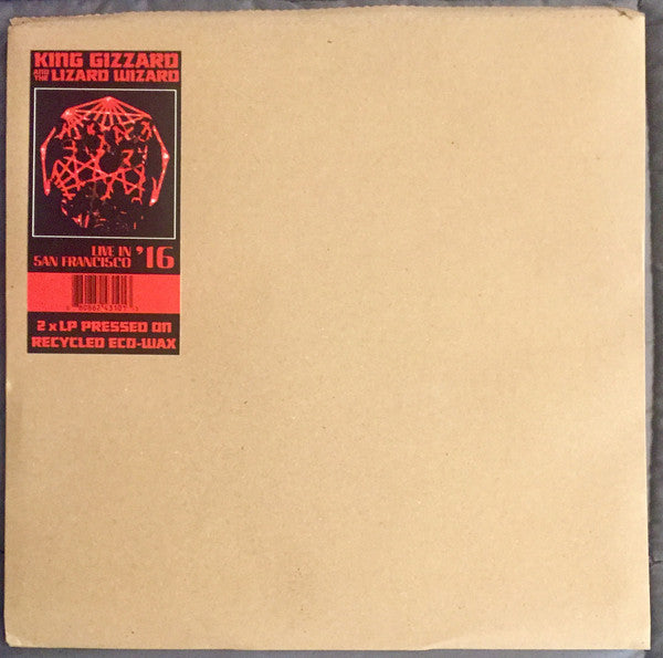 KING GIZZARD AND THE LIZARD WIZARD - LIVE IN SAN FRANCISCO '16 (GREEN/BROWN COLOURED 2LP) VINYL