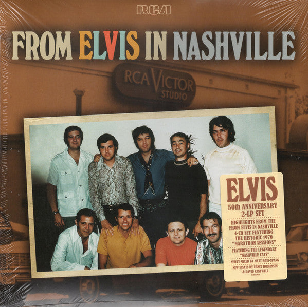 ELVIS PRESLEY - FROM ELVIS IN NASHVILLE (2LP) VINYL