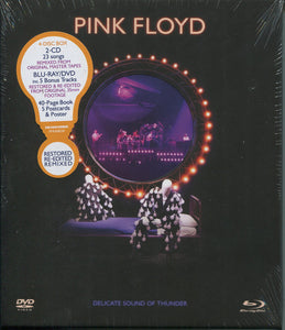 PINK FLOYD - DELICATE SOUND OF THUNDER (CD/DVD/BLU-RAY) BOX SET