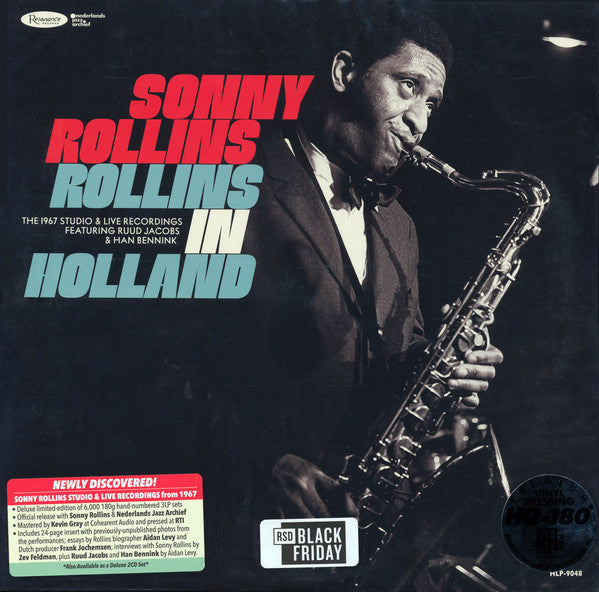 SONNY ROLLINS - ROLLINS IN HOLLAND (4LP) VINYL RSD 2020