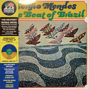 SERGIO MENDES - THE BEAT OF BRAZIL (COLOURED) VINYL