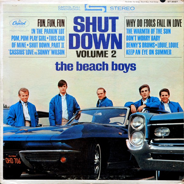 BEACH BOYS - SHUT DOWN VOLUME 2 (USED VINYL 1989 FRENCH/UK M-/M-)