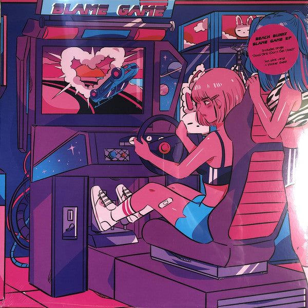 BEACH BUNNY - BLAME GAME (PINK COLOURED 12" EP) VINYL
