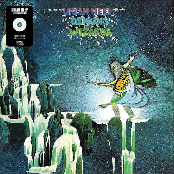 URIAH HEEP - DEMONS & WIZARDS (WHITE COLOURED) VINYL