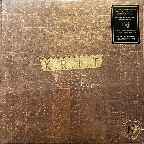 BIG K.R.I.T. - WUZ HERE (2LP COLOURED) VINYL