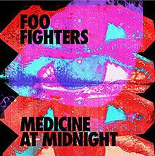 FOO FIGHTERS - MEDICINE AT MIDNIGHT (ORANGE COLOURED) VINYL