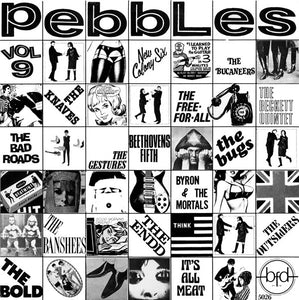 VARIOUS - PEBBLES VOL 9 (USED VINYL 1980 US M-/EX+)