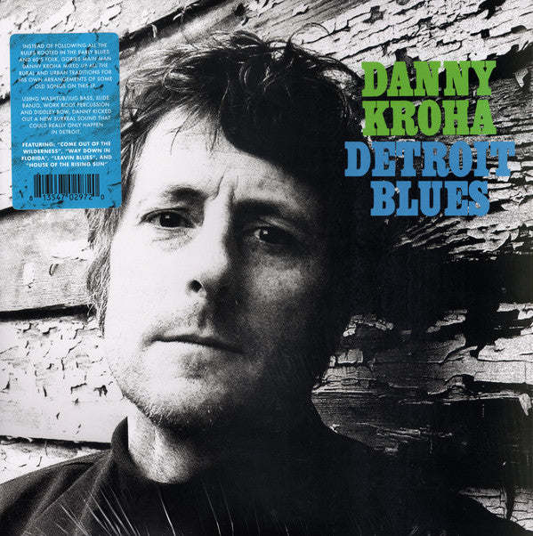 DANNY KROHA - DETROIT BLUES (BLUE COLOURED) VINYL