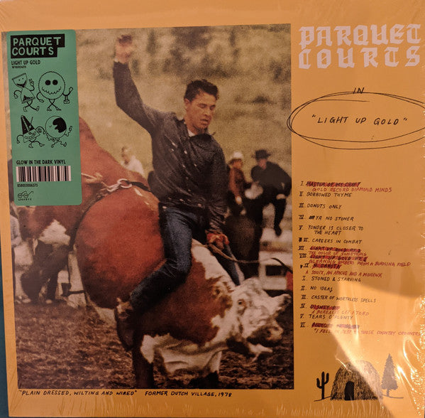 PARQUET COURTS - LIGHT UP GOLD (GLOW IN THE DARK) VINYL