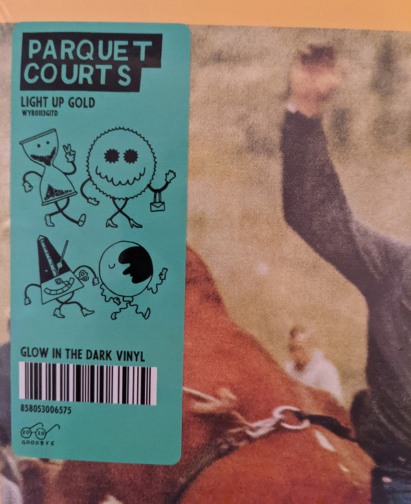 PARQUET COURTS - LIGHT UP GOLD (GLOW IN THE DARK) VINYL