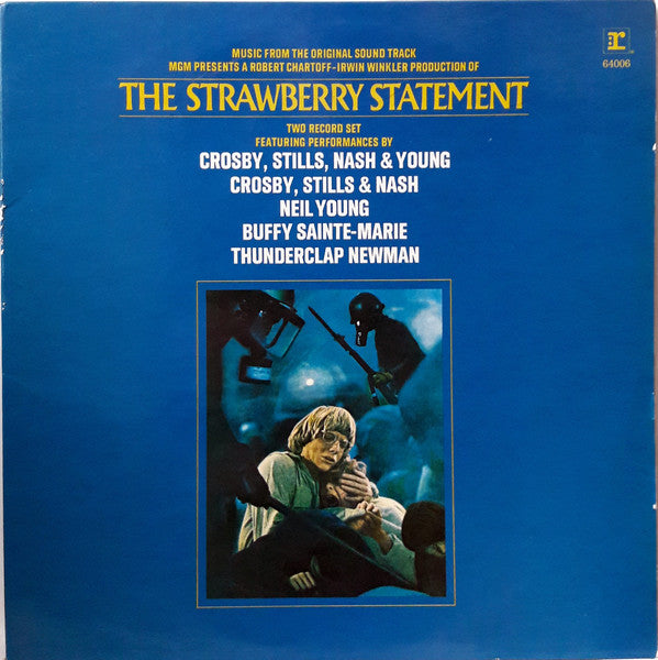 VARIOUS ARTISTS - THE STRAWBERRY STATEMENT OST (USED VINYL 1980 JAPAN M-/EX+)