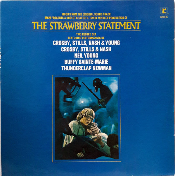 VARIOUS - THE STRAWBERRY STATEMENT SOUNDTRACK (USED VINYL 1980 JAPAN M-/EX+)