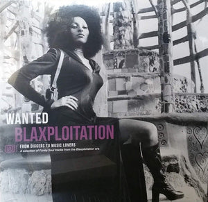 VARIOUS ARTISTS - WANTED BLAXPLOITATION: FROM DIGGERS TO MUSIC LOVERS (2LP) VINYL