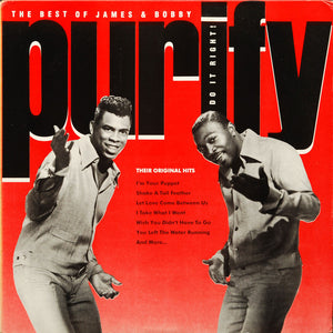 JAMES & BOBBY PURIFY - DO IT RIGHT! THE BEST OF JAMES & BOBBY PURIFY (USED VINYL 1985 US M-/M-)