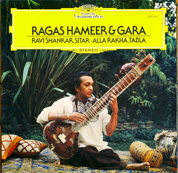 RAVI SHANKAR - RAGAS HAMEER & GARA (USED VINYL 1979 GERMANY M-/M-)