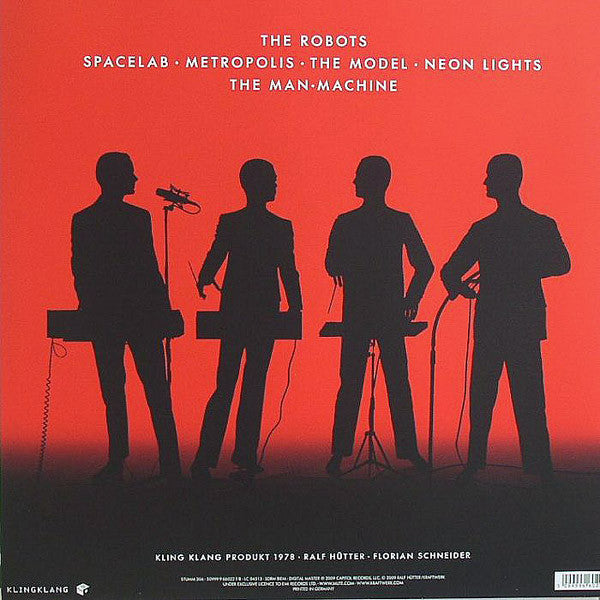 KRAFTWERK - THE MAN-MACHINE (COLOURED) VINYL