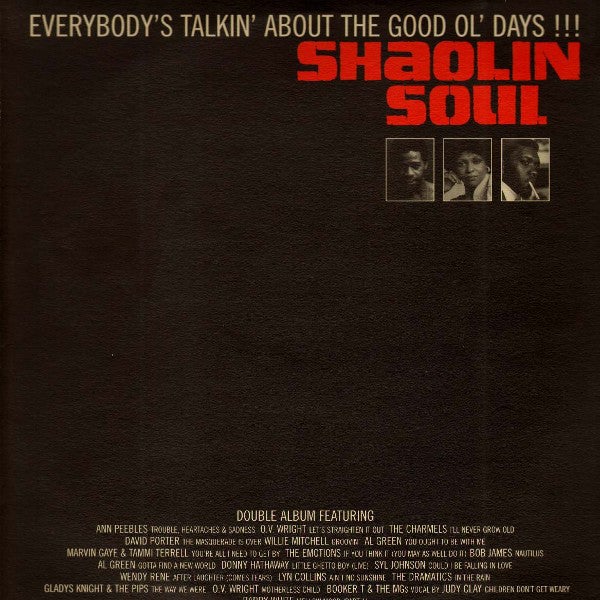 VARIOUS - SHAOLIN SOUL (2LP +CD) VINYL