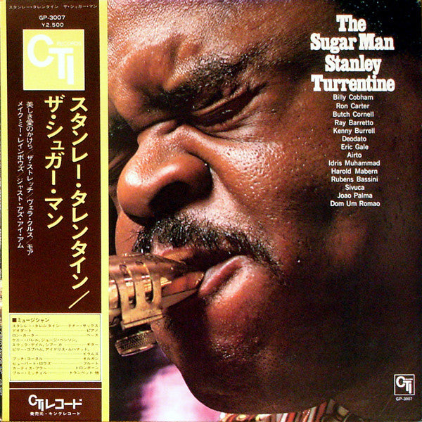 STANLEY TURRENTINE - THE SUGAR MAN (USED VINYL 1975 JAPAN M-/M-)