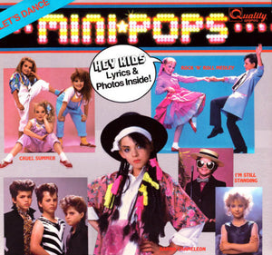 MINI-POPS - LET'S DANCE (USED VINYL 1983 CANADA M-/EX+)
